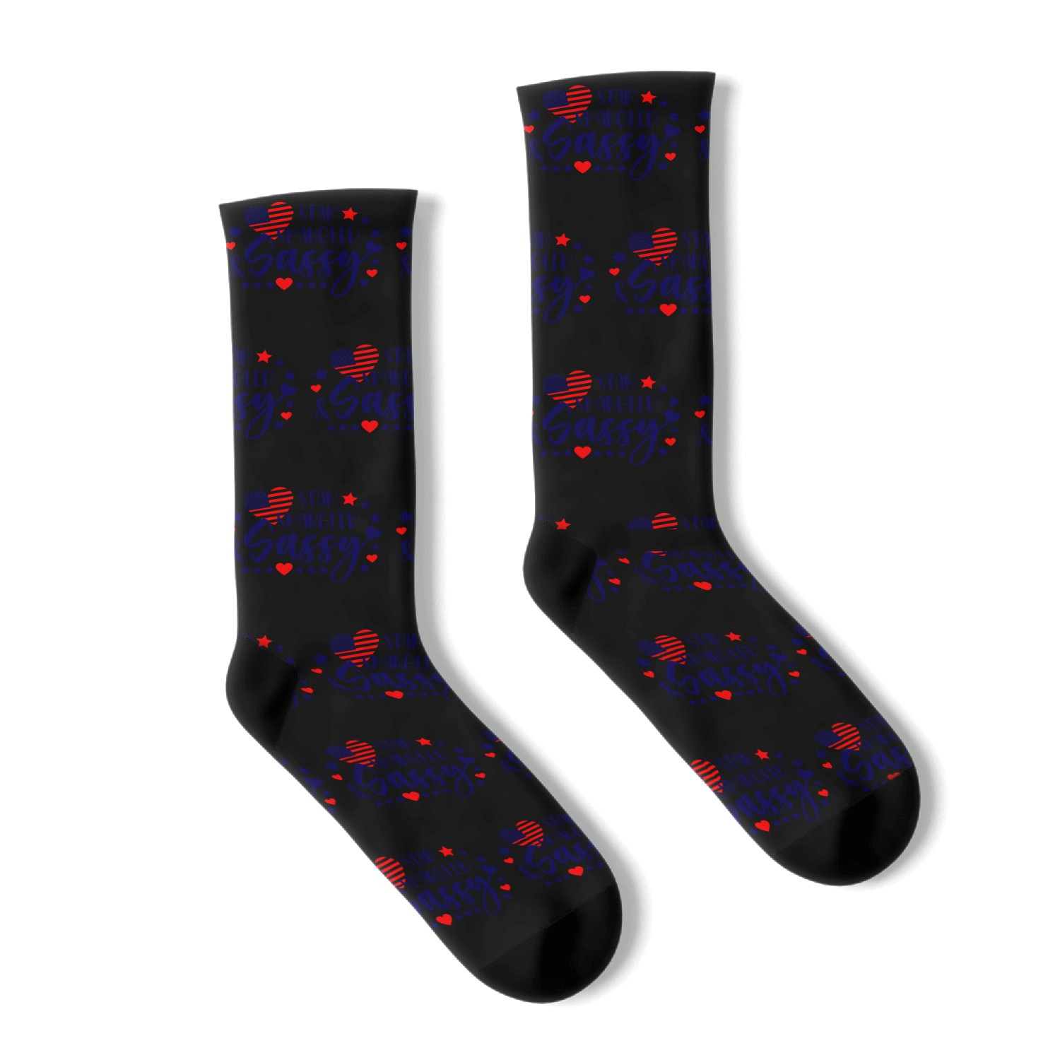 Star Spangled and Sassy Socks