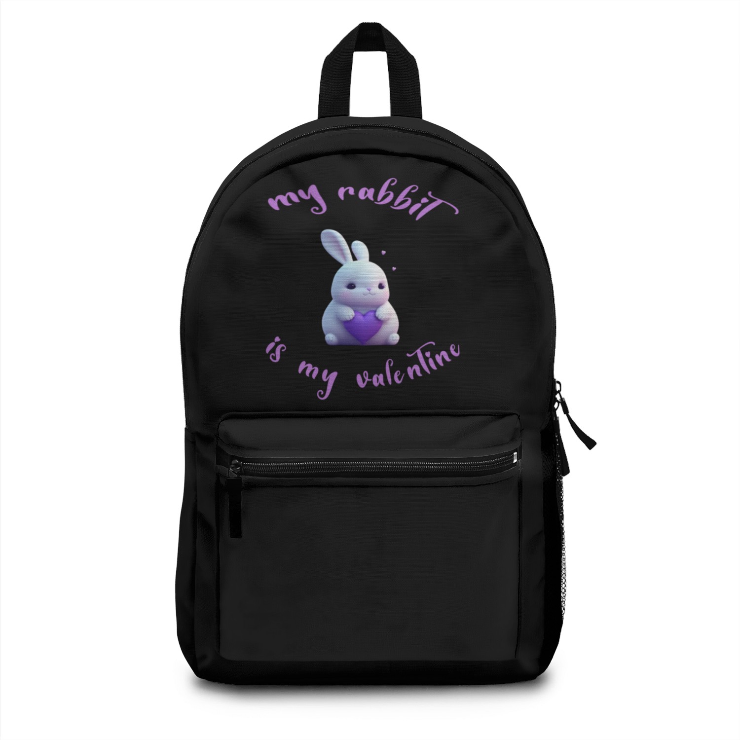 My rabbit is my valentine Backpacks
