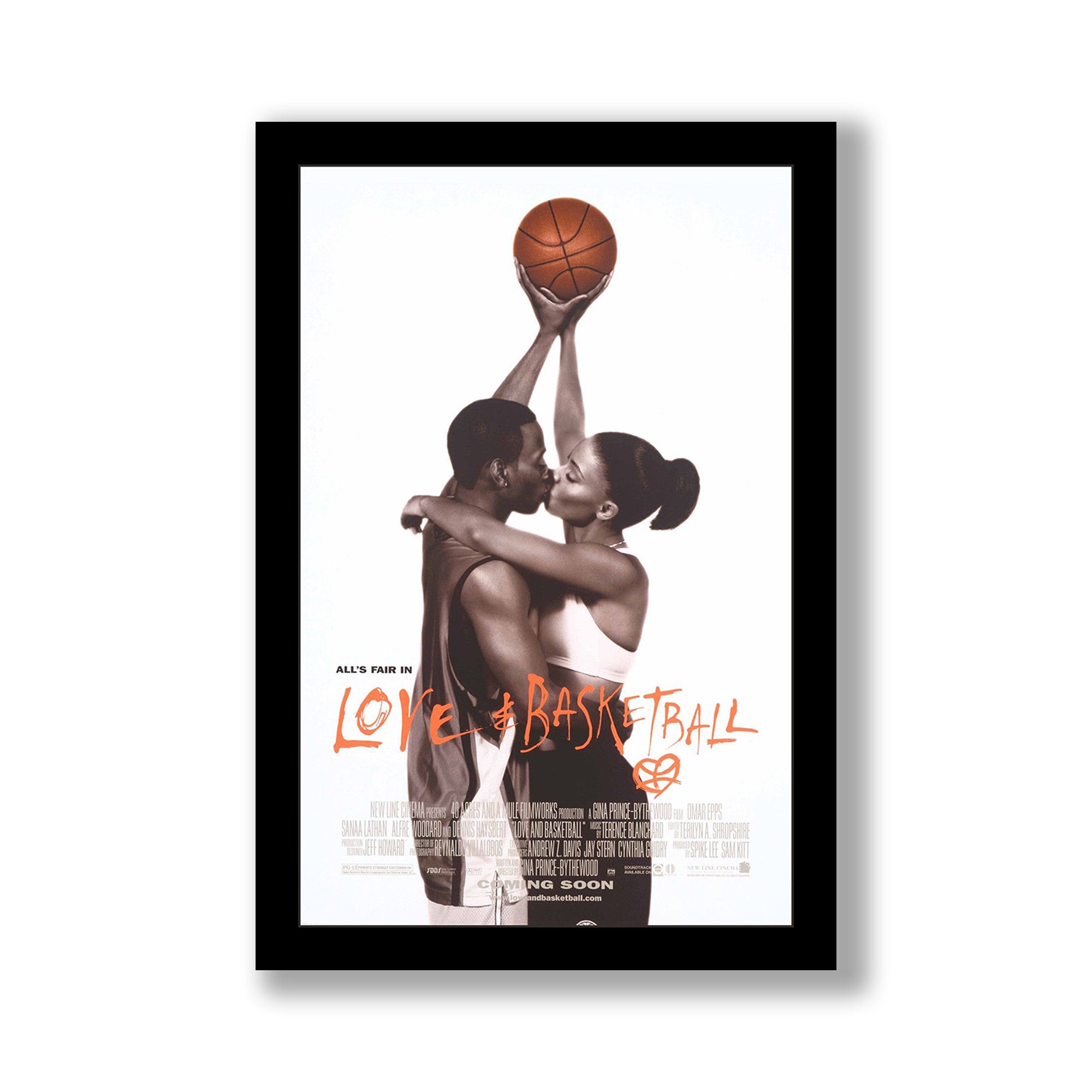 Love And Basketball Movie Poster, Hot Movie Poster