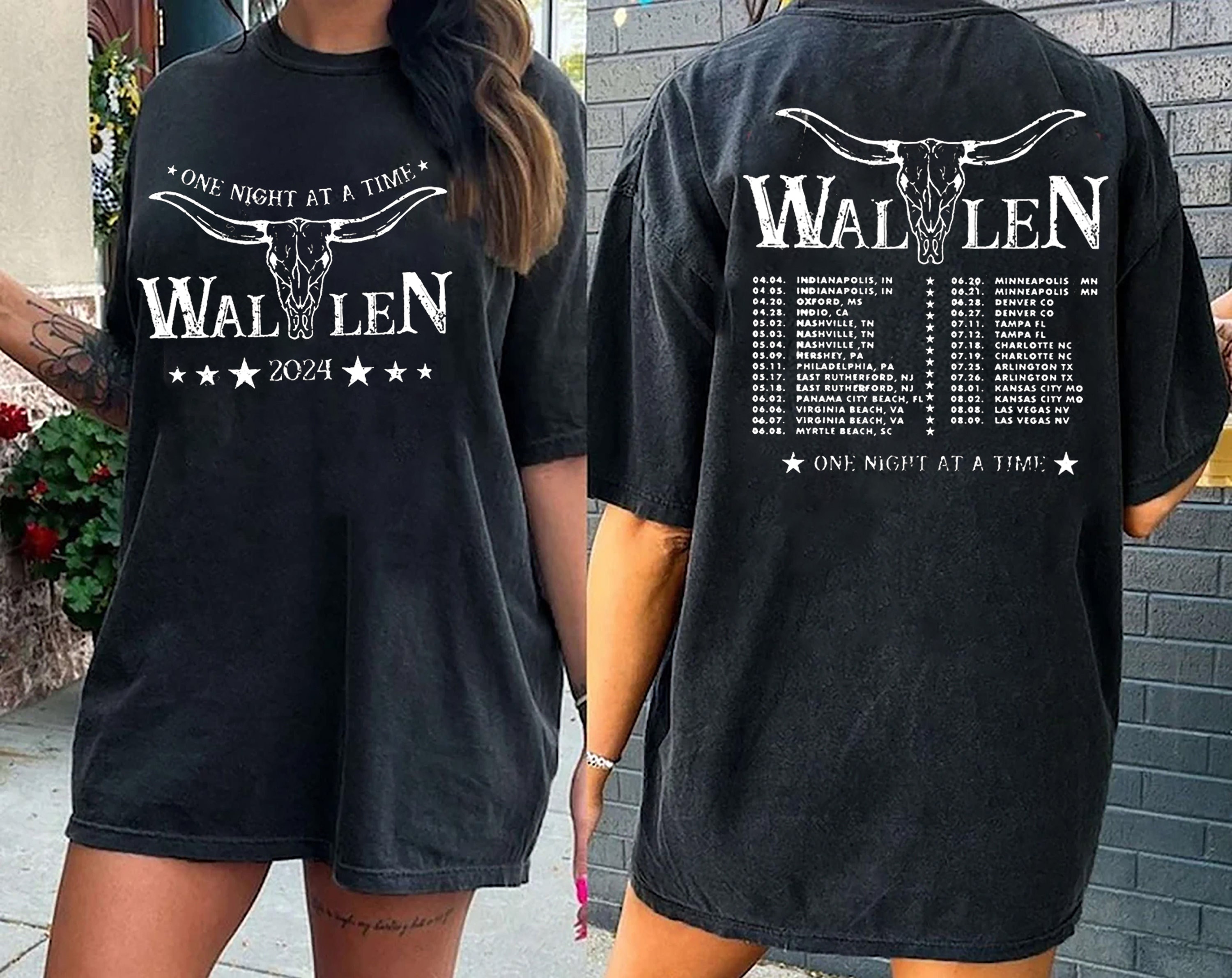 Morgan Tour 2024 Shirt, Wallen One Night At A Time Tour Shirt, Country Music Shirt, Cowboy Morgan Shirt