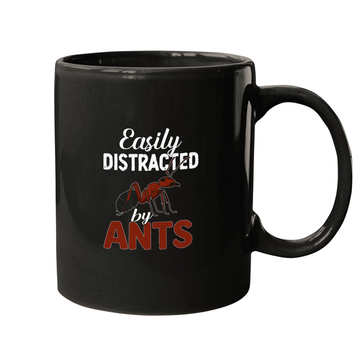 Easily Distracted By Ants Queen of Ants Ants Lover Mugs