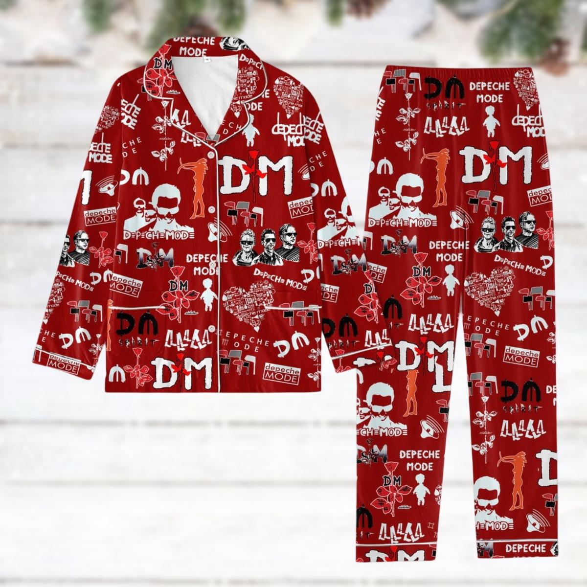 Depeche Mode Pajamas, Depeche Mode Tour Pajamas, Depeche Mode Violator Pajamas, Depeche Mode Gift, Depeche Mode Fan