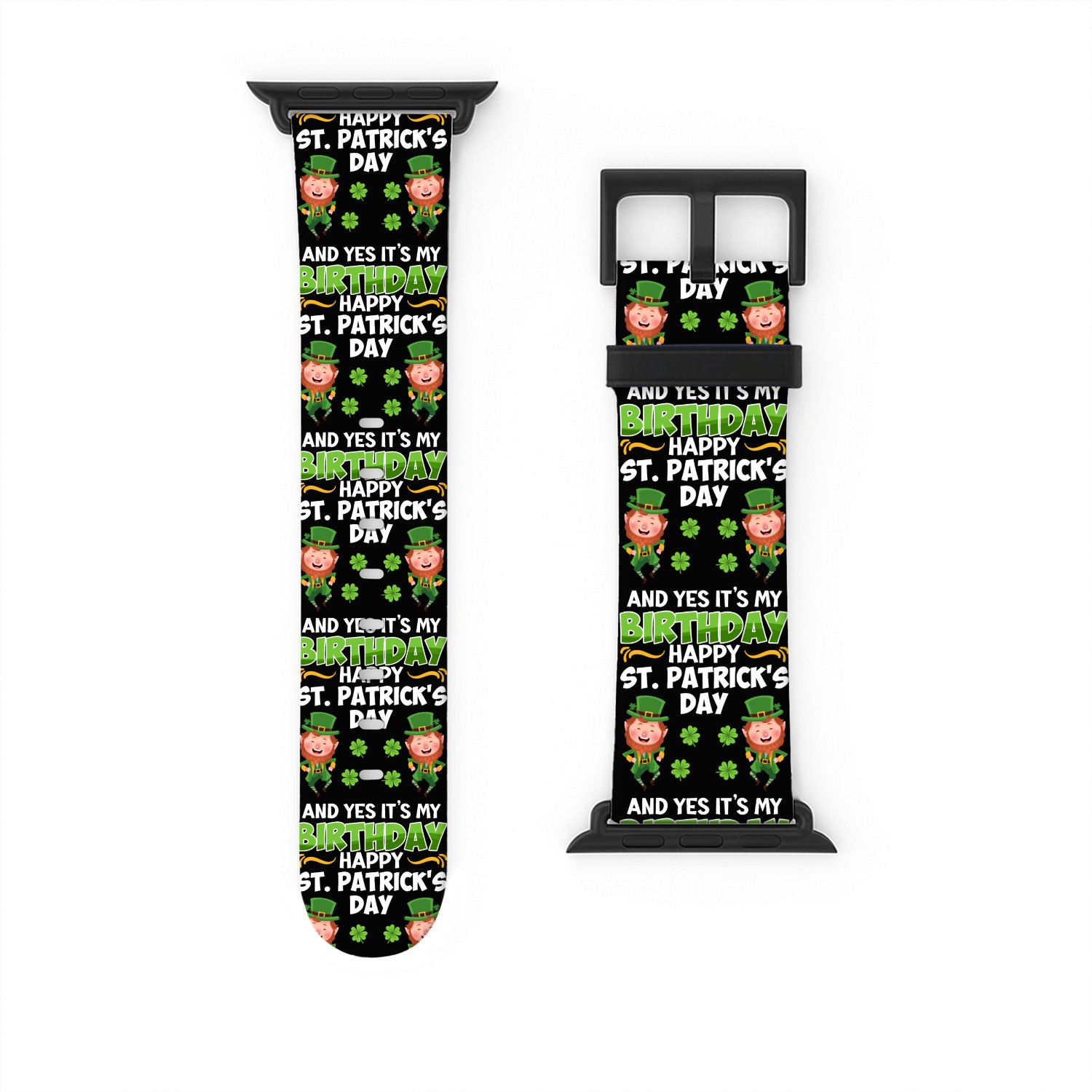 St. Patrick's Day Birthday Watch Bands For Apple Watch