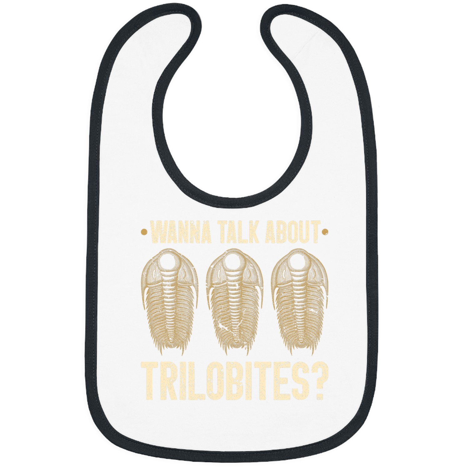 Ammonite Fossil Hunting Talk About Trilobite Paleontologist Bibs