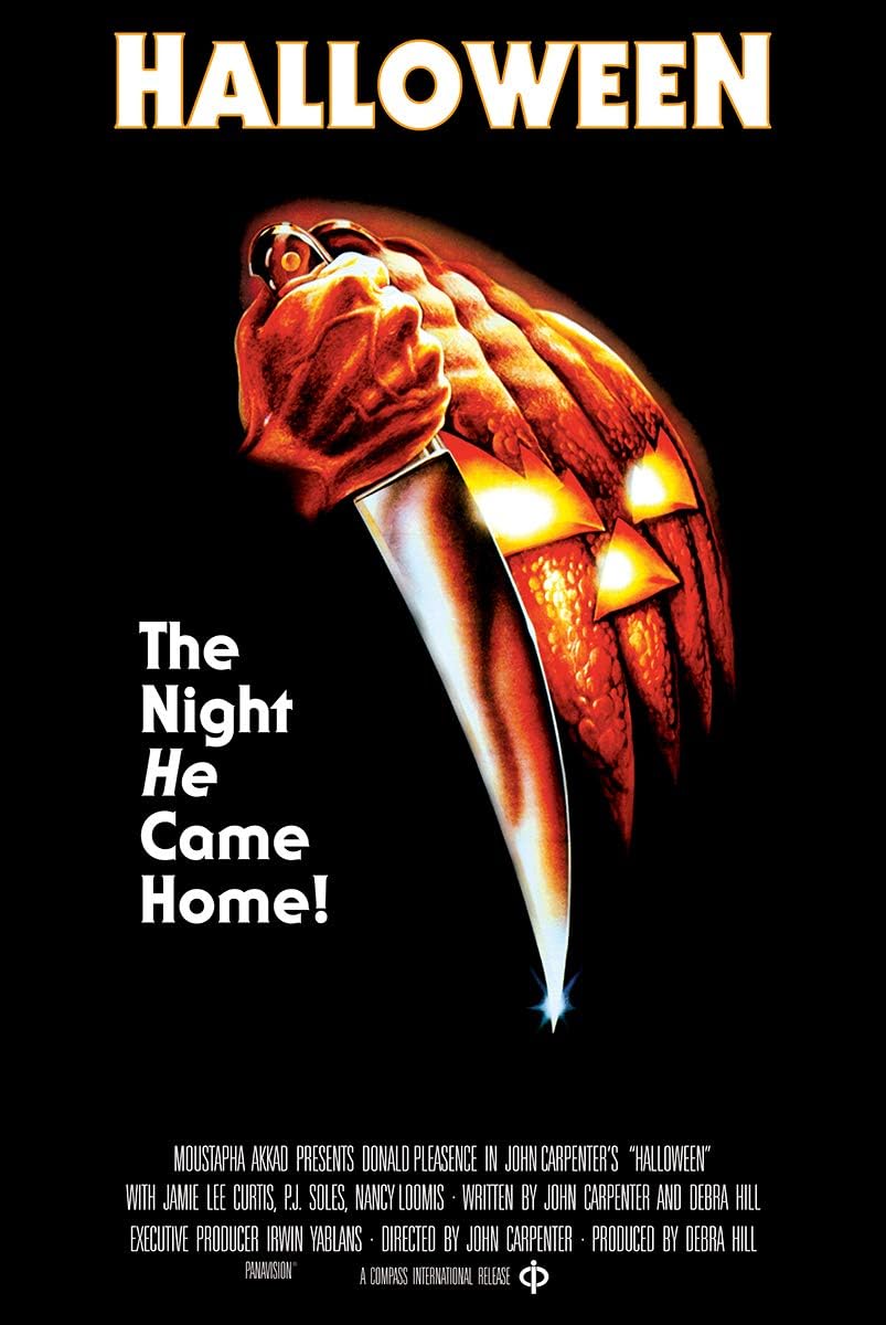 Halloween Horror Movie Canvas Poster