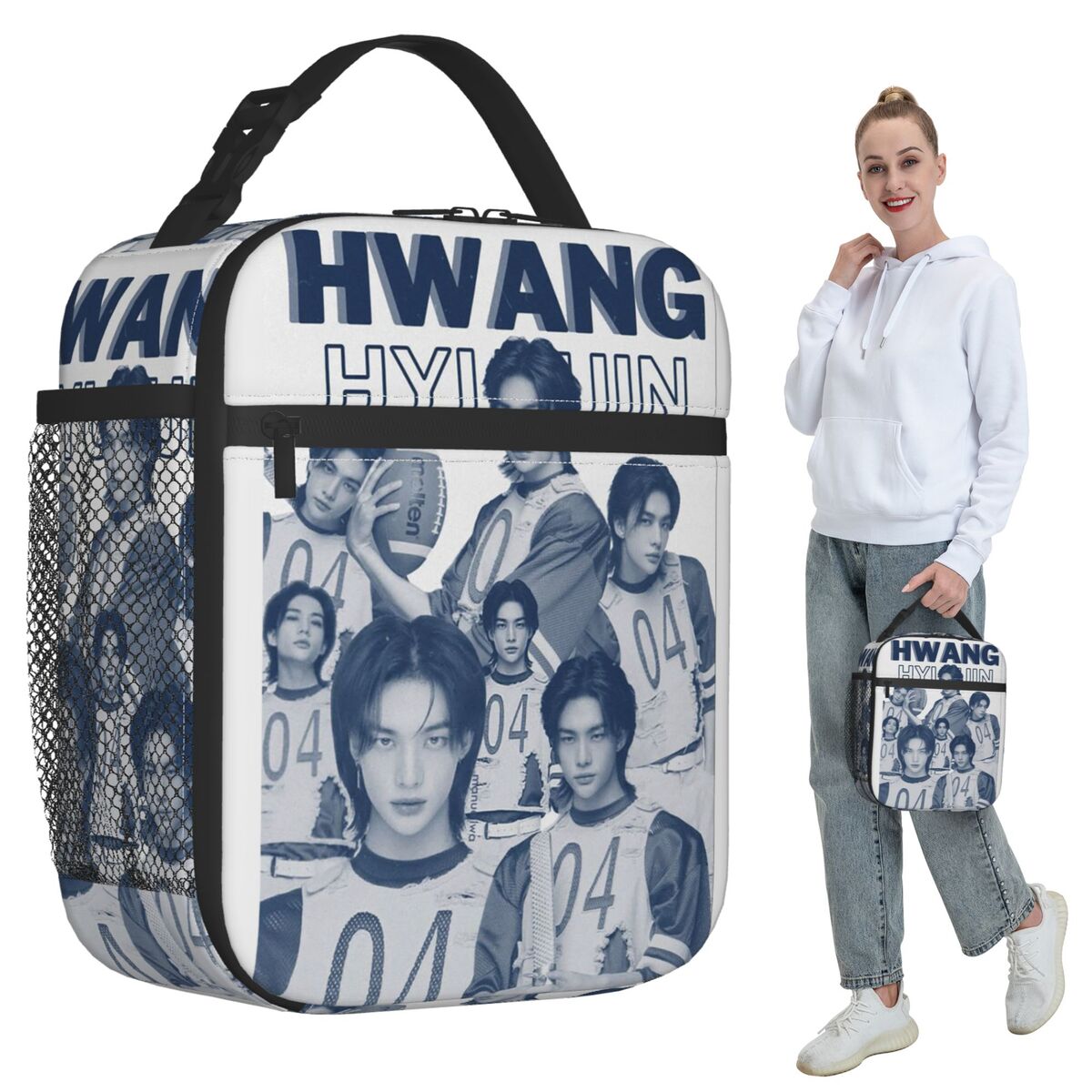 HyunJin Korean Kpop Singer Insulated Lunch Bag