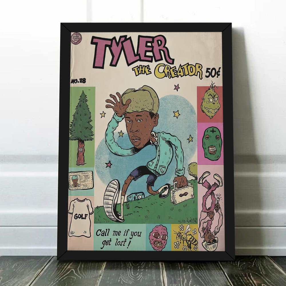 Tyler The Creator Comic Poster