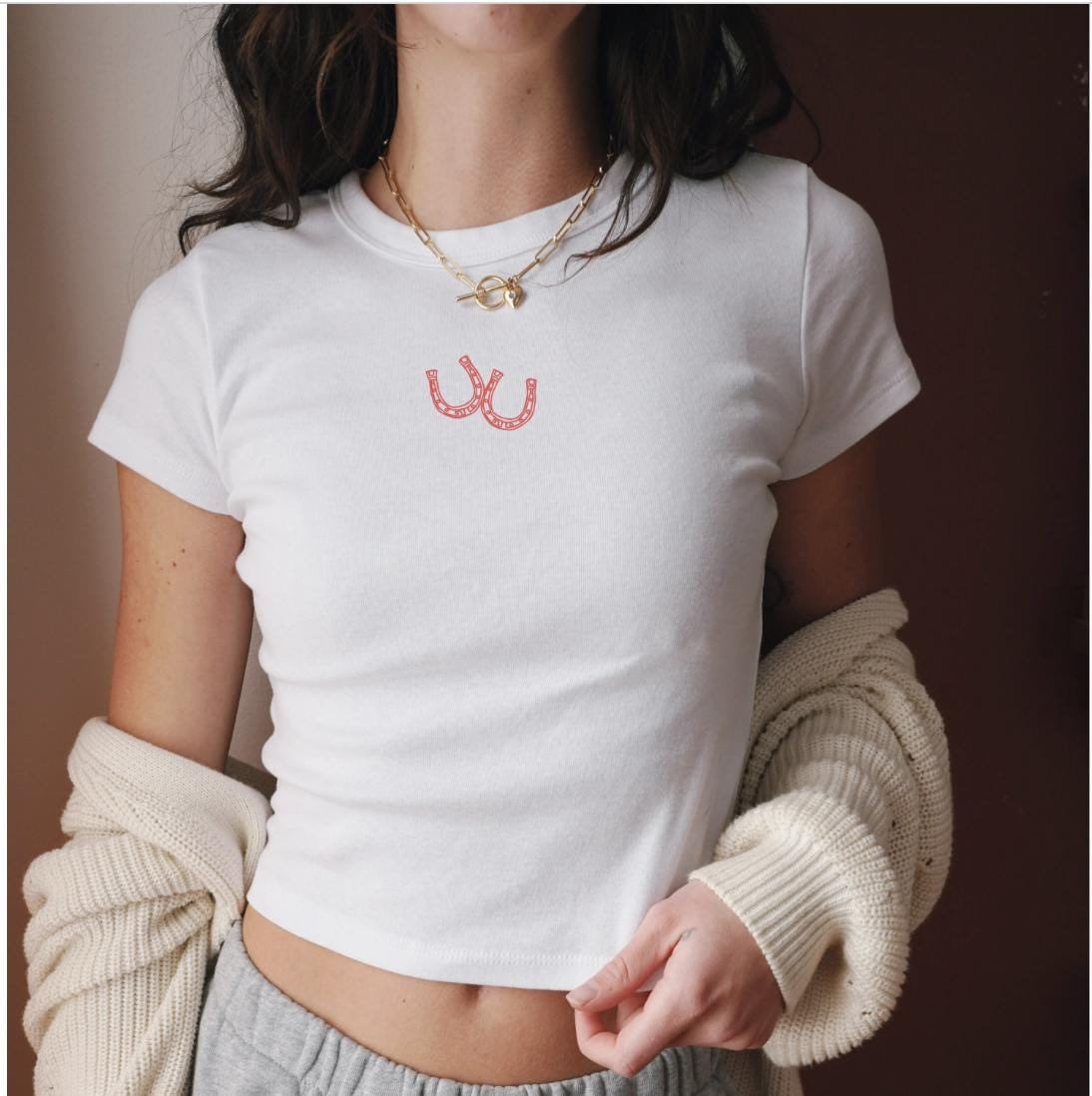 Lucky Horseshoe Baby Tee