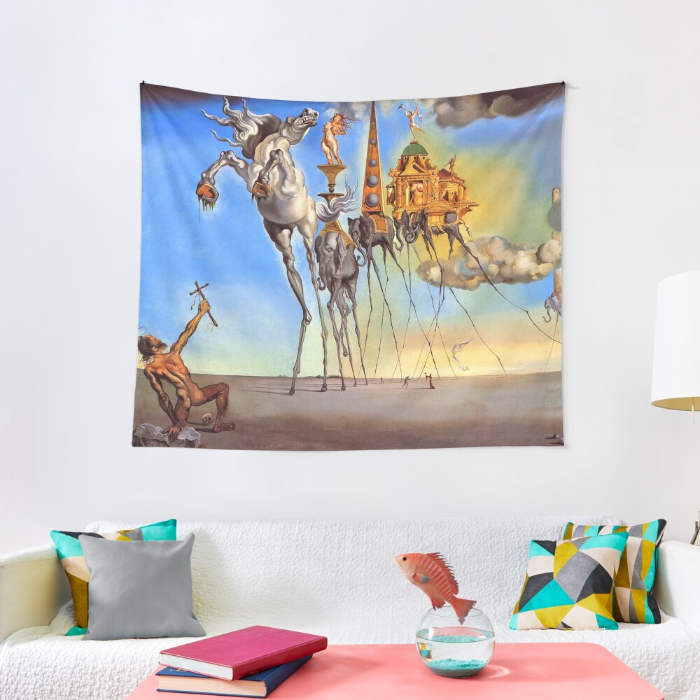 Dali | The Temptation of St Anthony | Tapestry