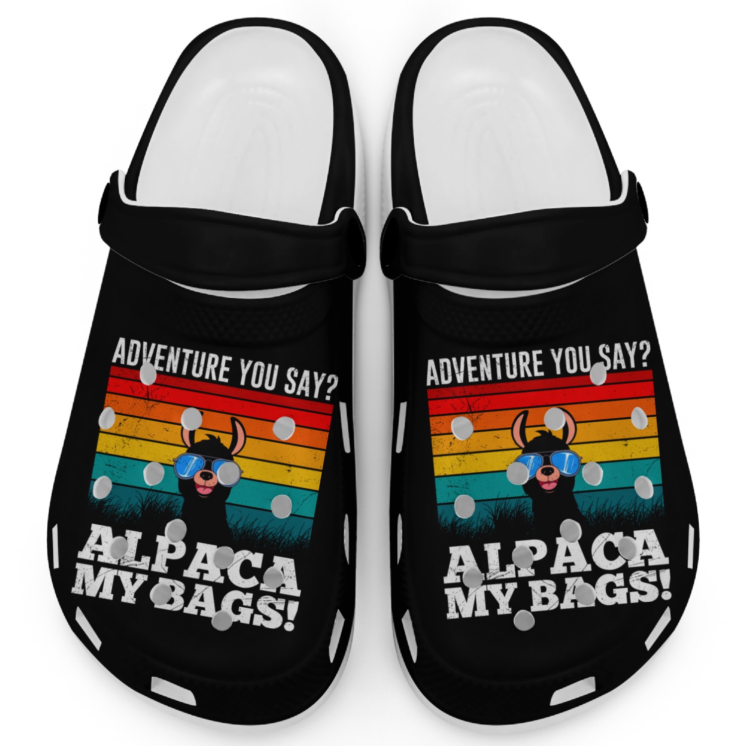 Alpace my Bags Hiker and Climber Mountain fan Clogs