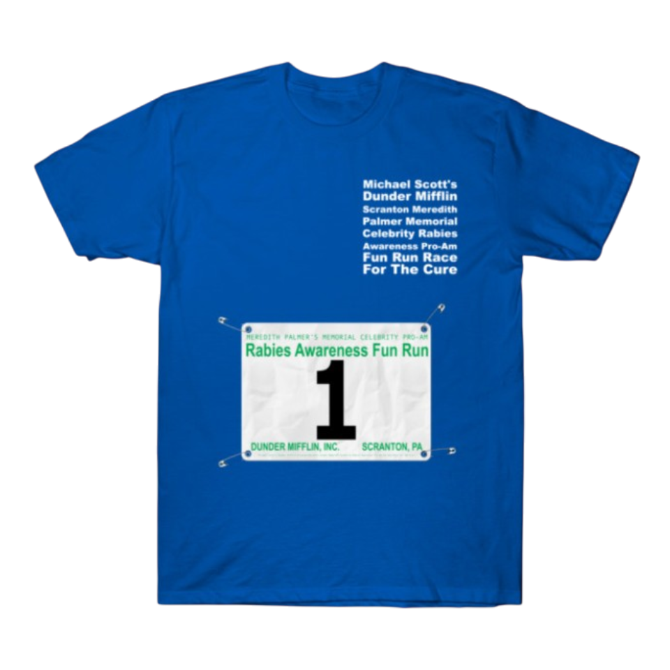 Dunder Mifflin Fun Run Race #1 (Michael Scott) - Paraholix - T-Shirt