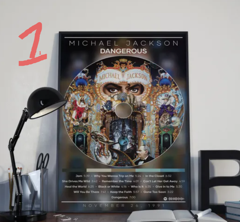 Michael Jackson Poster Print | Dangerous Poster