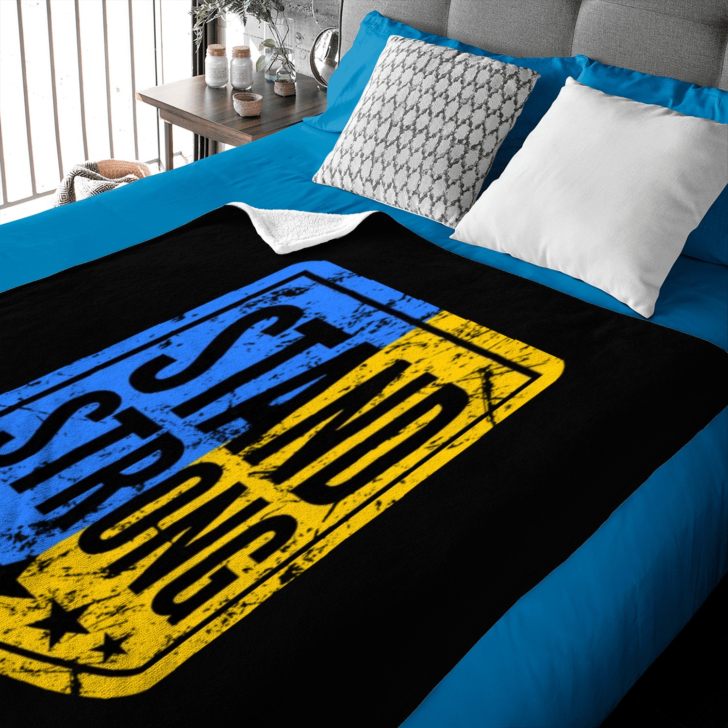 Ukraine ukrainian stand strong batch Baby Blankets