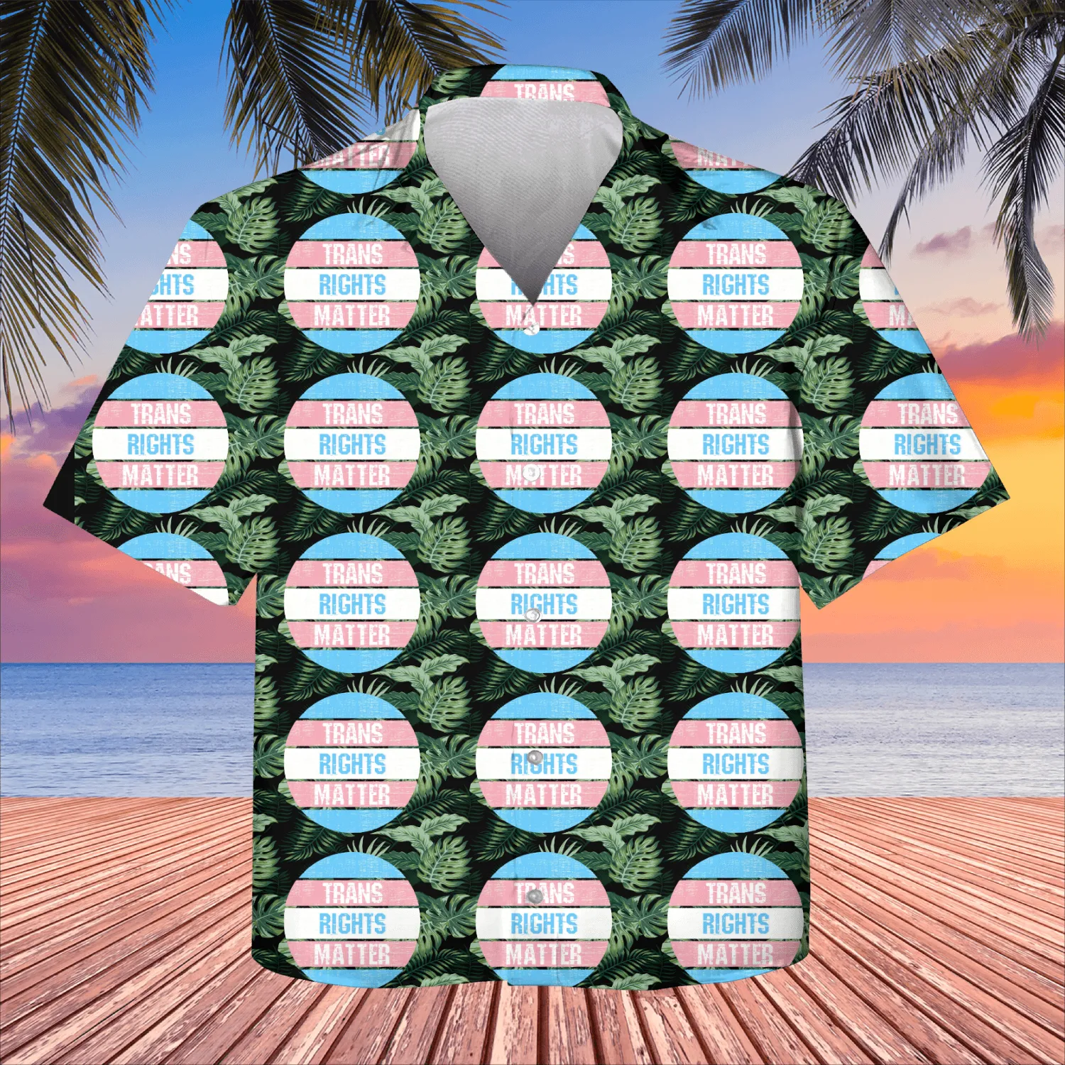 Trans Rights Matter Kids Hawaiians