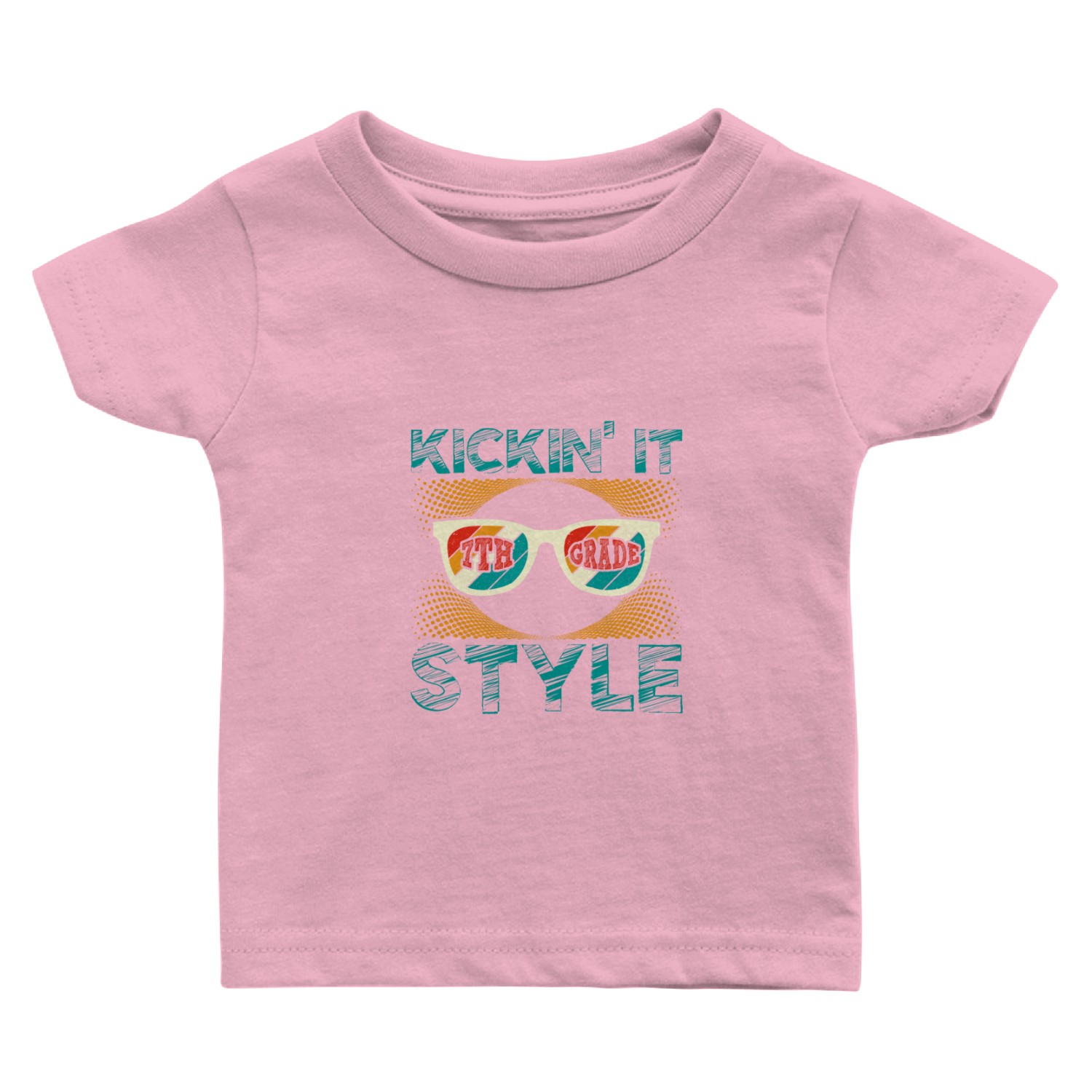 Kicking it 7th grade style Baby T Shirts