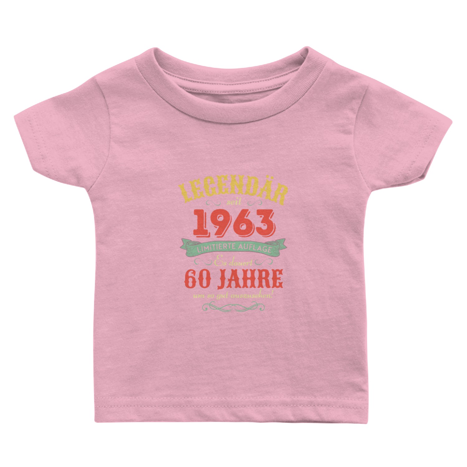 60th Birthday Vintage 1963 Baby T Shirts