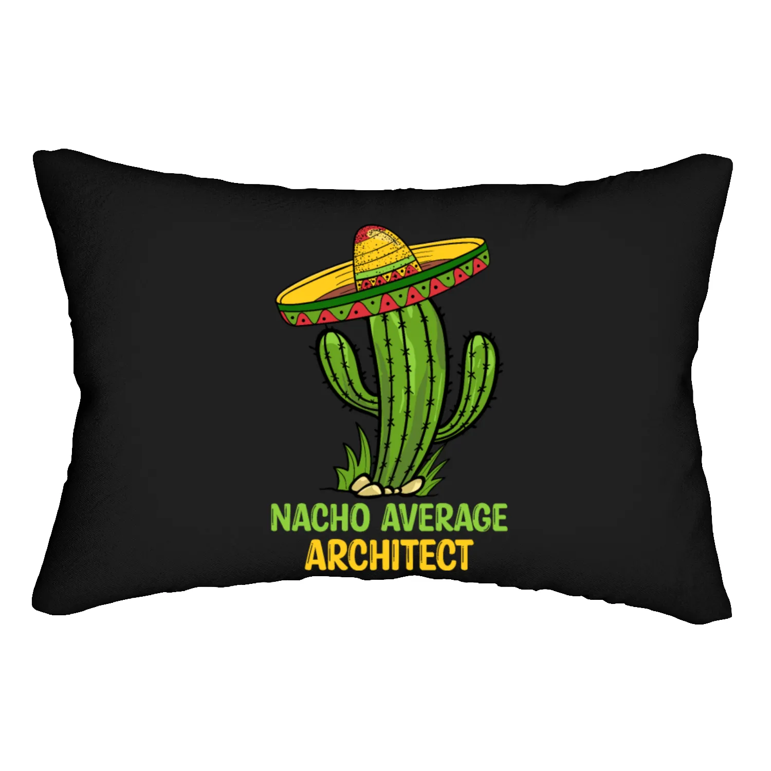 Nacho Average Architech Lumbar Pillows