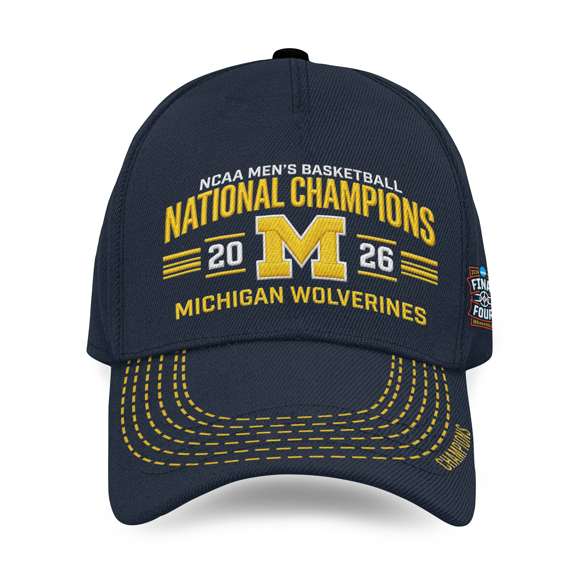 Michigan Wolverines National Champions 2026 Cap