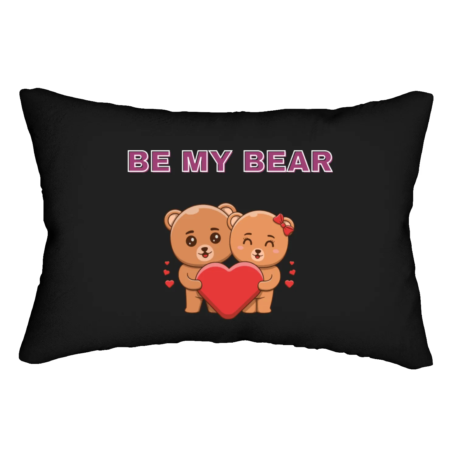 Be my bear Cópia Lumbar Pillows
