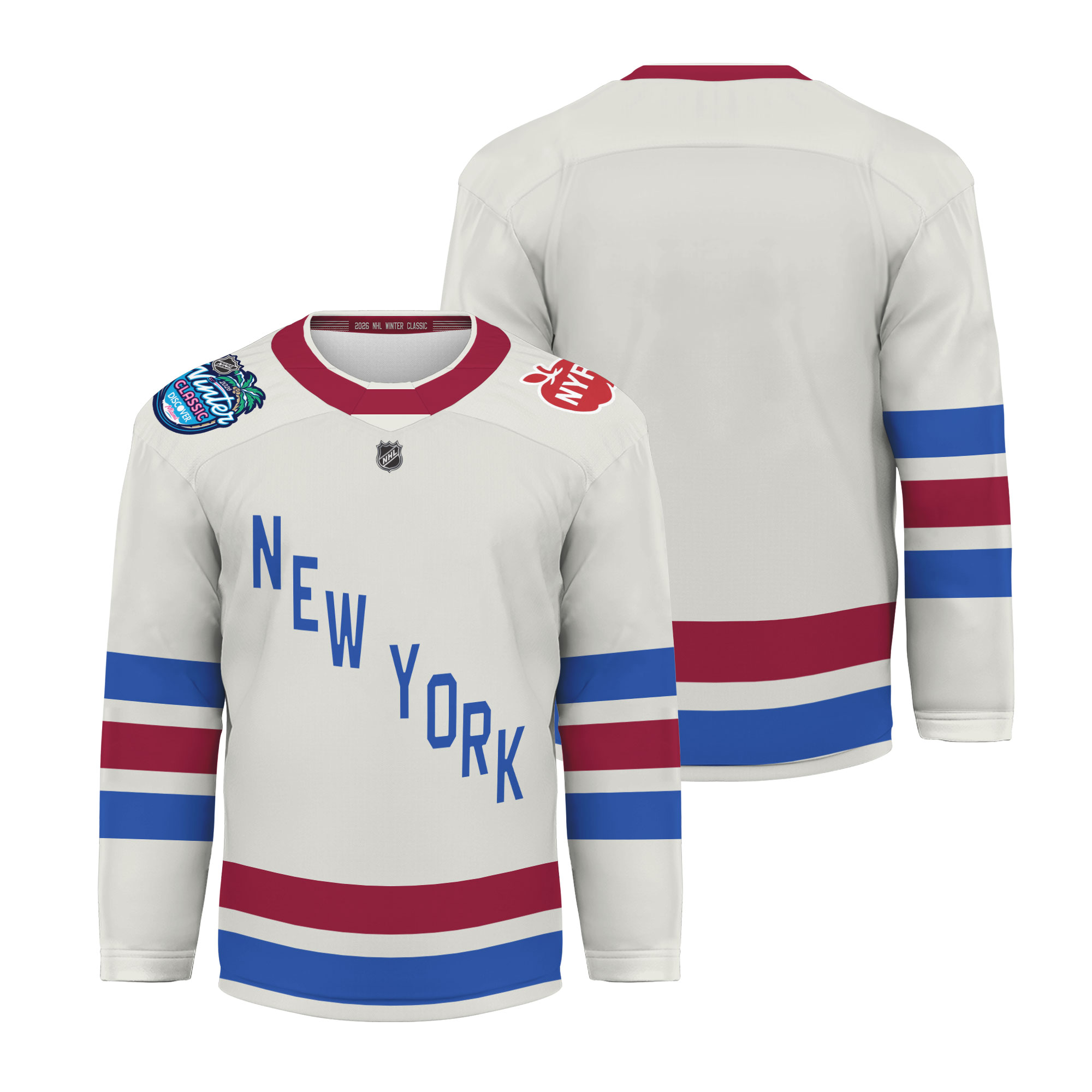 NY Rangers 2026 Winter Classic Jersey