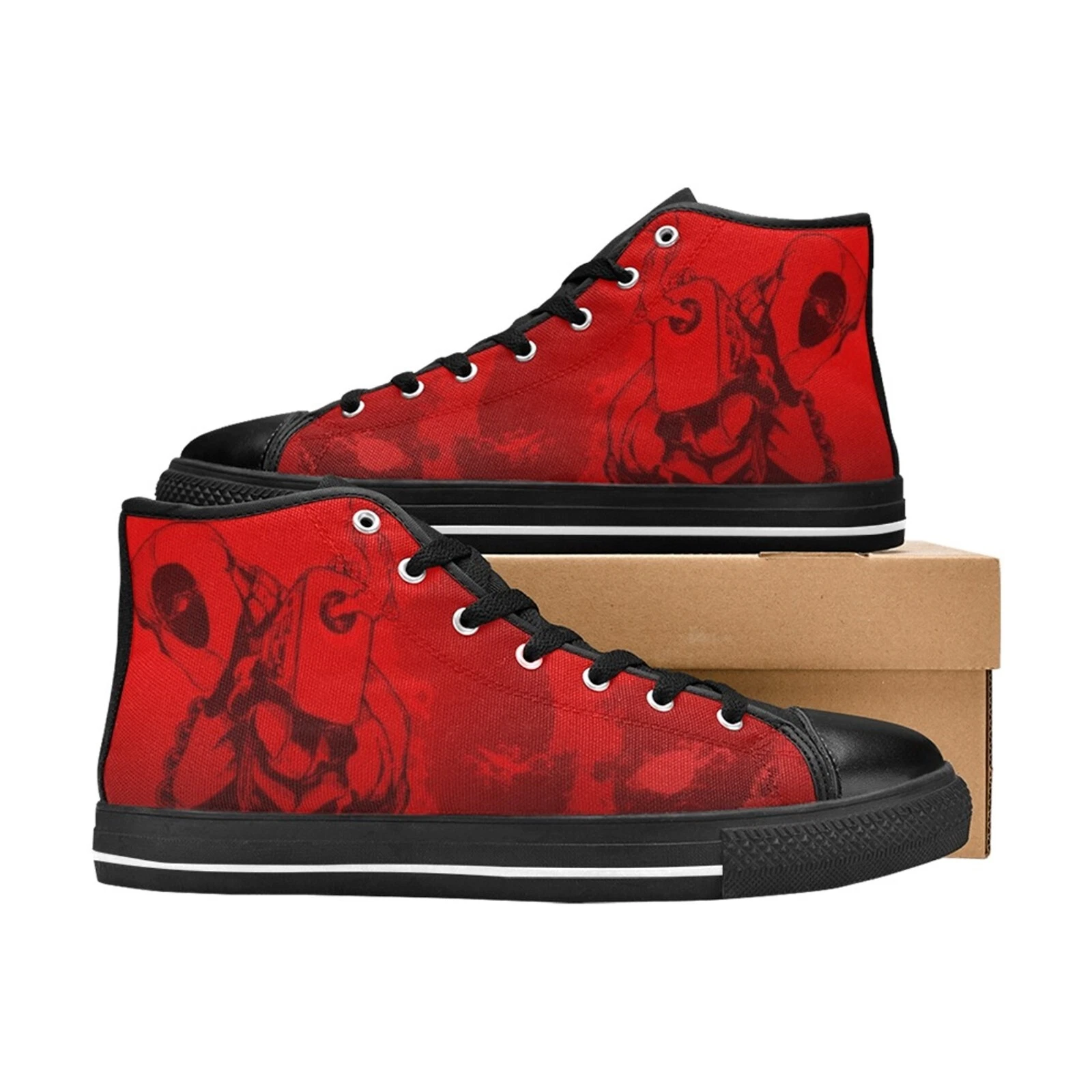 Deadpool High Top Shoes Sneakers