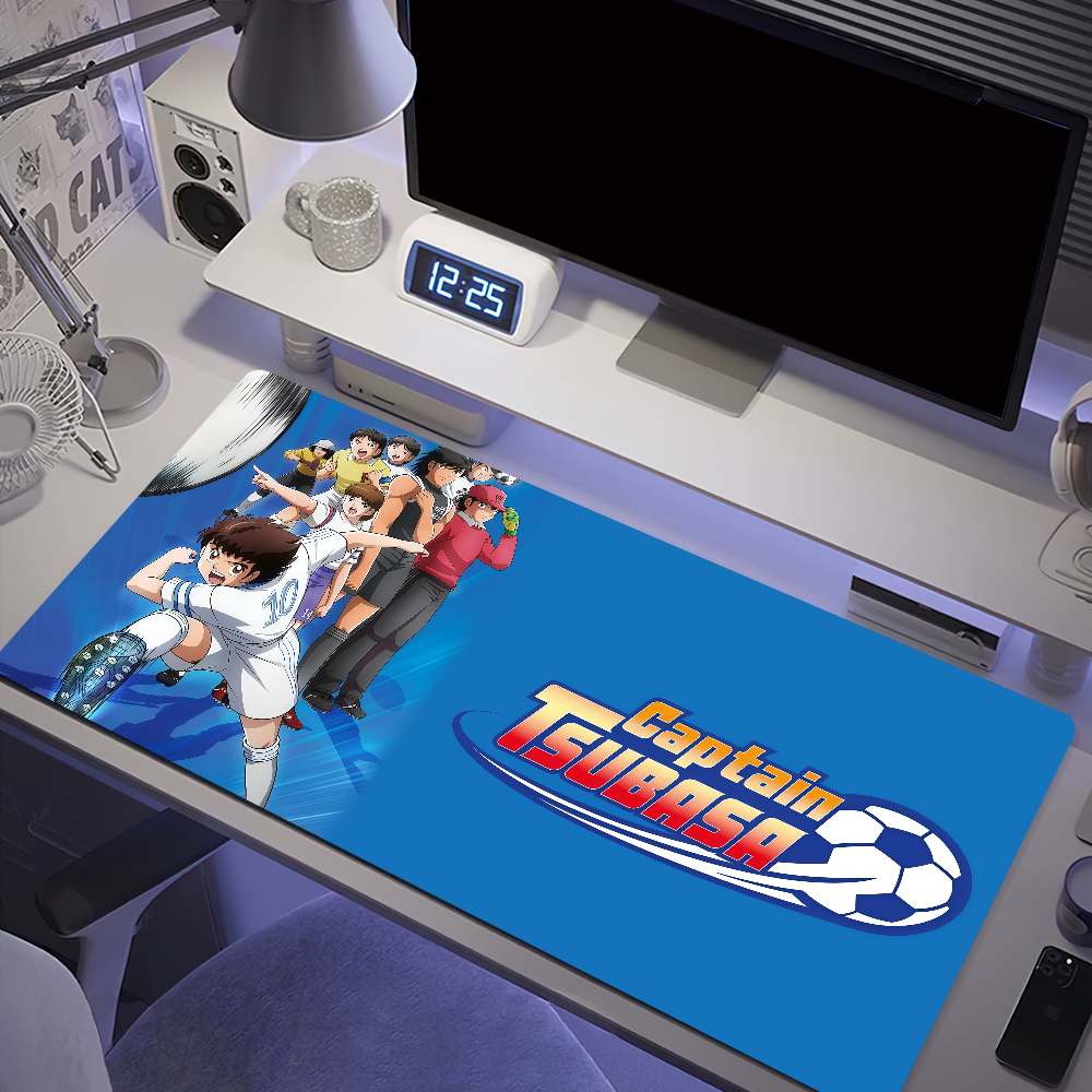 Mouse Pad Exercise Tsubasa, Anime Office Rubber Large Desk Mat Captain Keyboard PC Non-slip