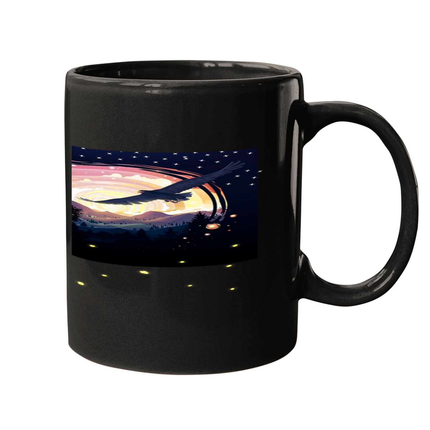 Freely soar in the sky Mugs