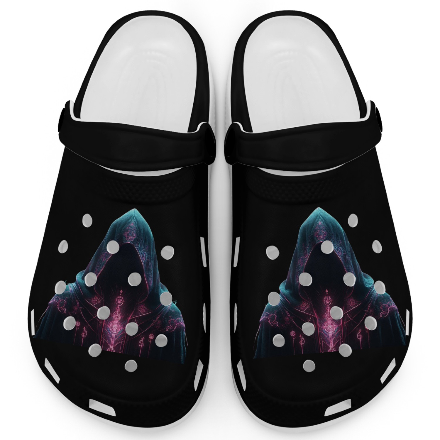 Mystic Rune - Enigmatic Robe Design Clogs