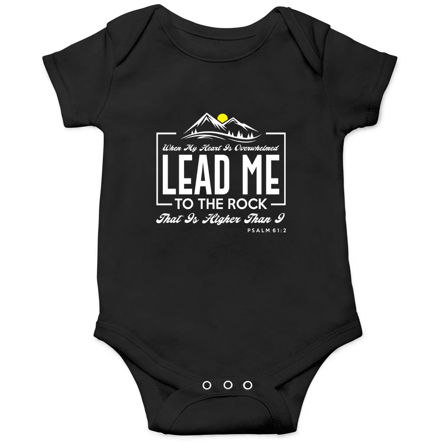 Lead me to the rock Onesies