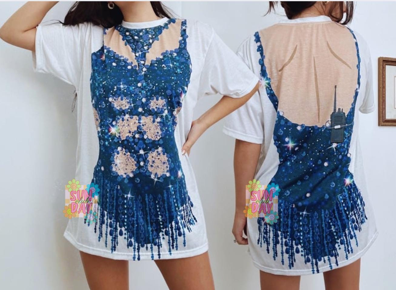 Cutouts Eras Bodysuit T-shirt Dress, Halloween Outfit, Christmas Gift