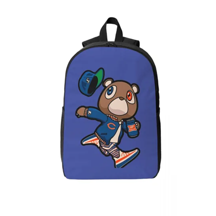 Kanye West Dropout Bear Chicago Vintage Graduation Backpack