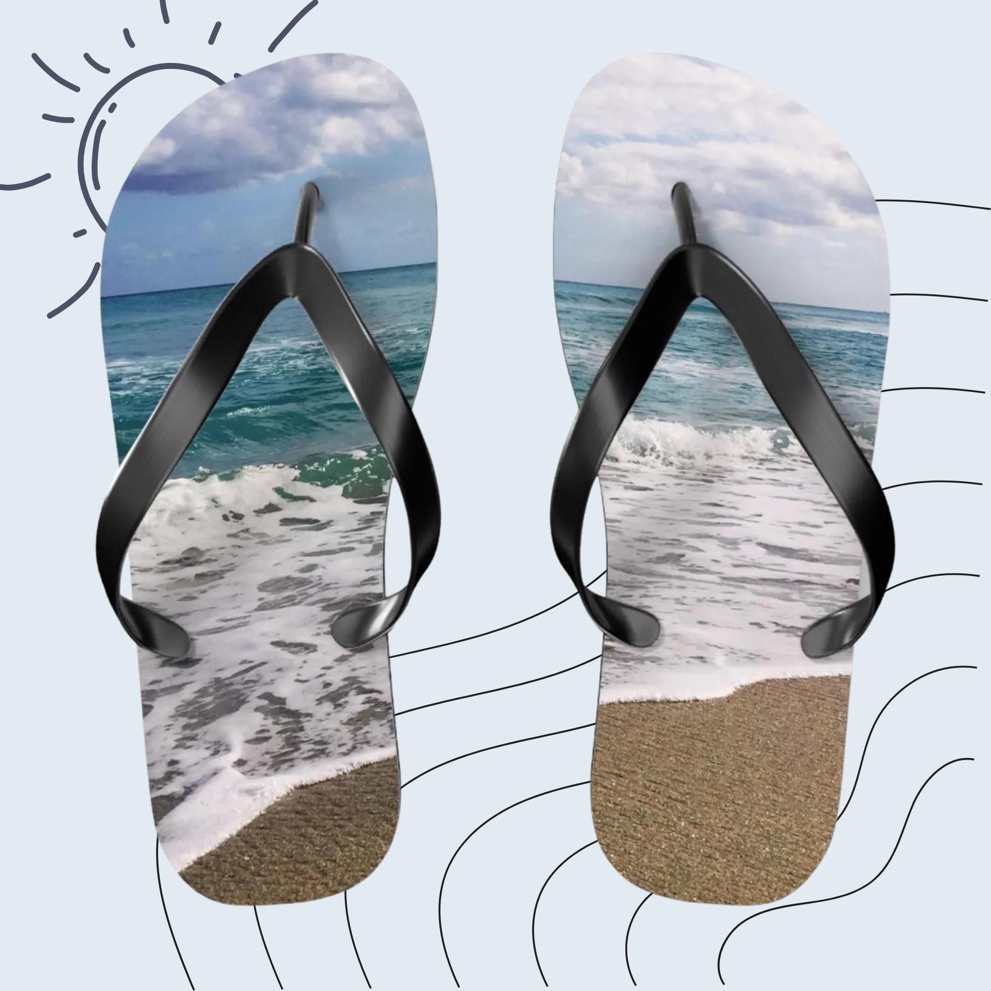 Flip Flop Summer Sandal Coastal Vibes Flip-Flop Tropical Wedding Favor Beach Bachelorette Party Favor Gift Beach Wedding Decor Accessory