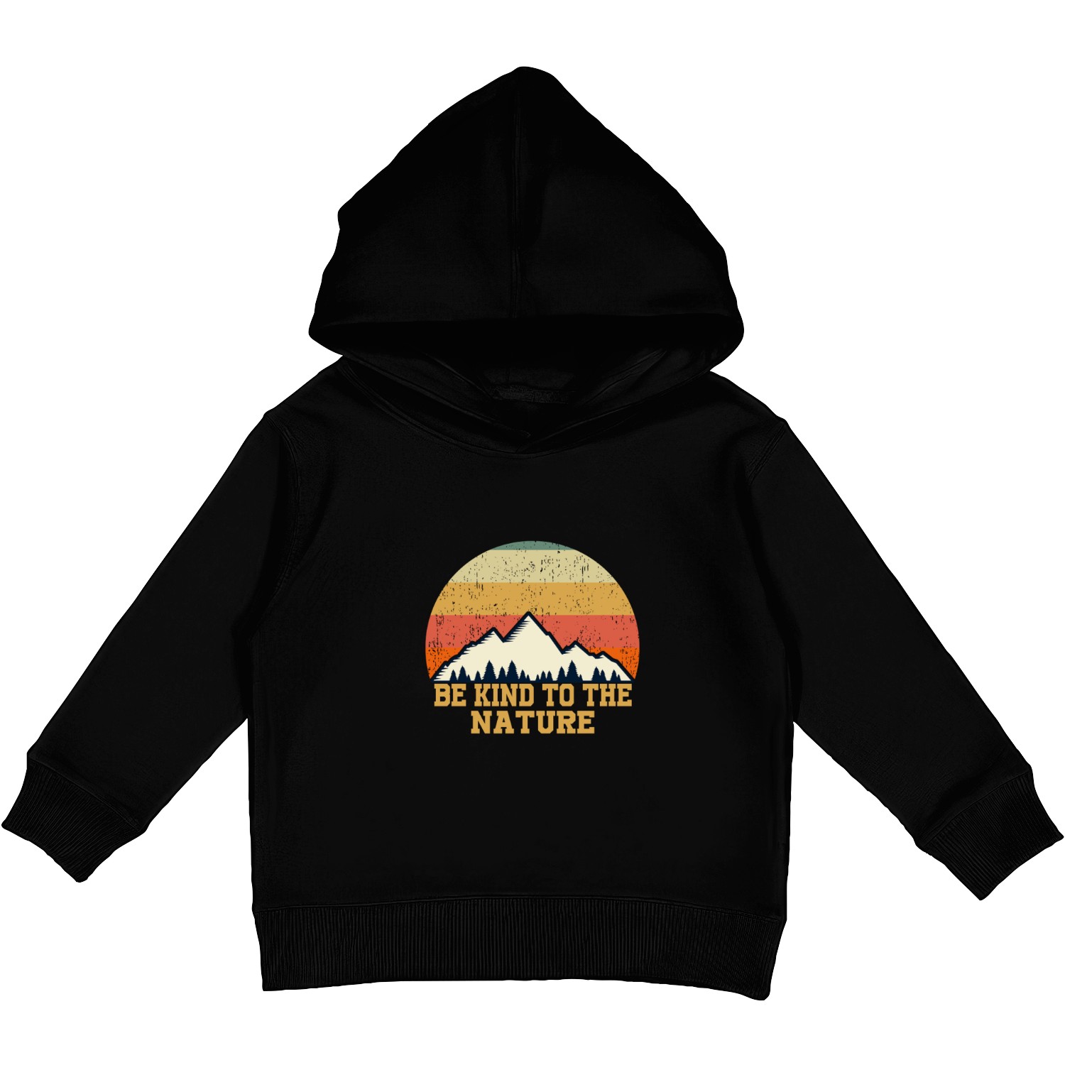 BE KIND TO THE NATURE 002 Kids Pullover Hoodies
