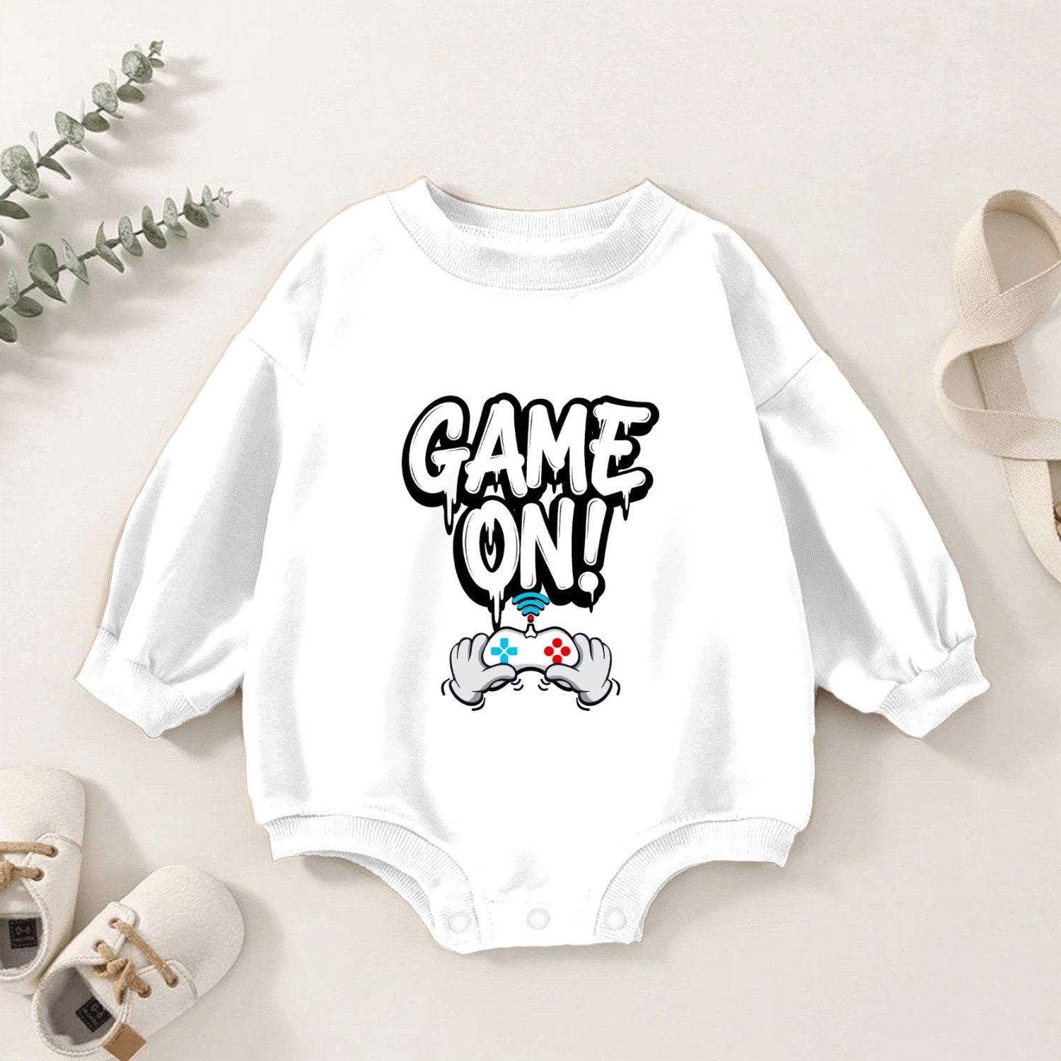 Game ON! - Pro Gamer | Pro Player Graffiti Baby Romper Sweatshirts