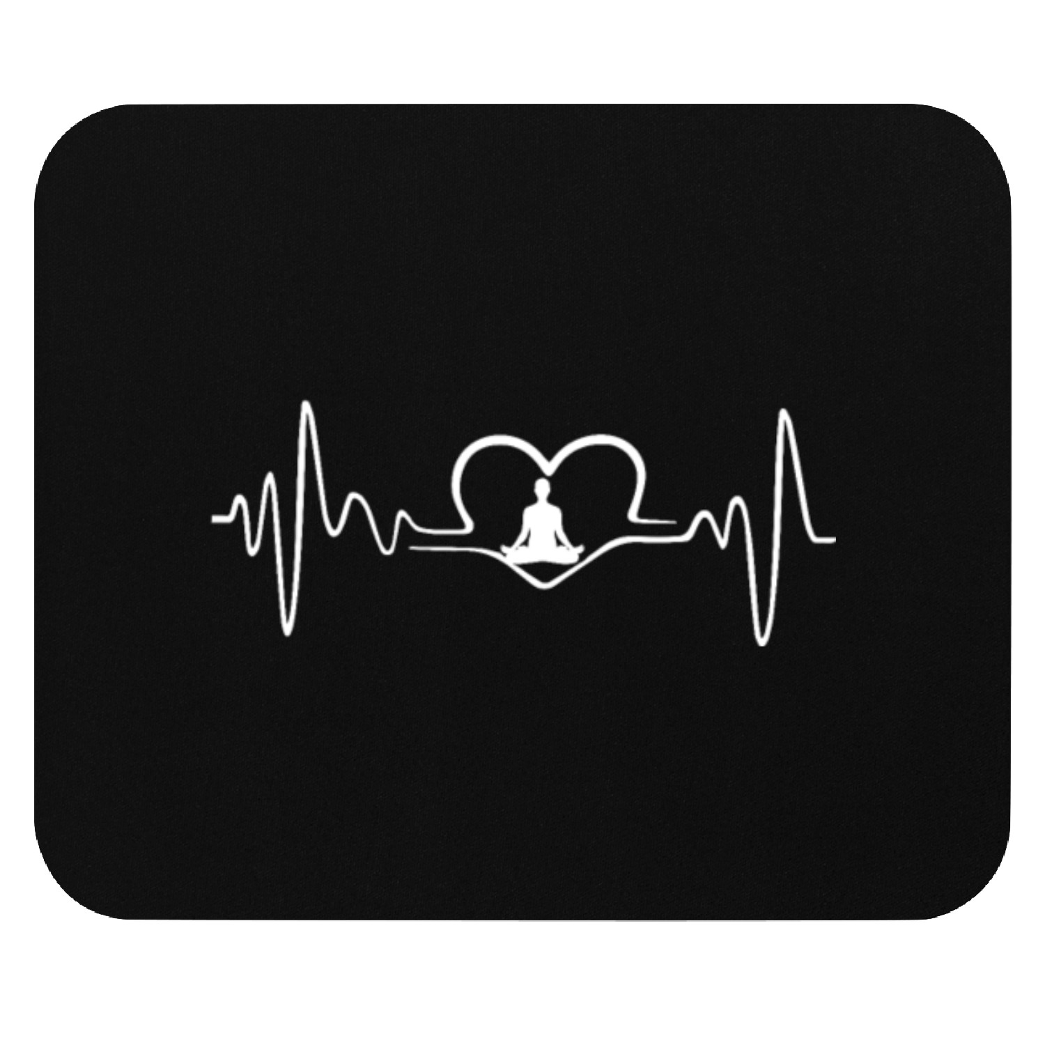 MEDITATION HEARTBEAT Mouse Pads