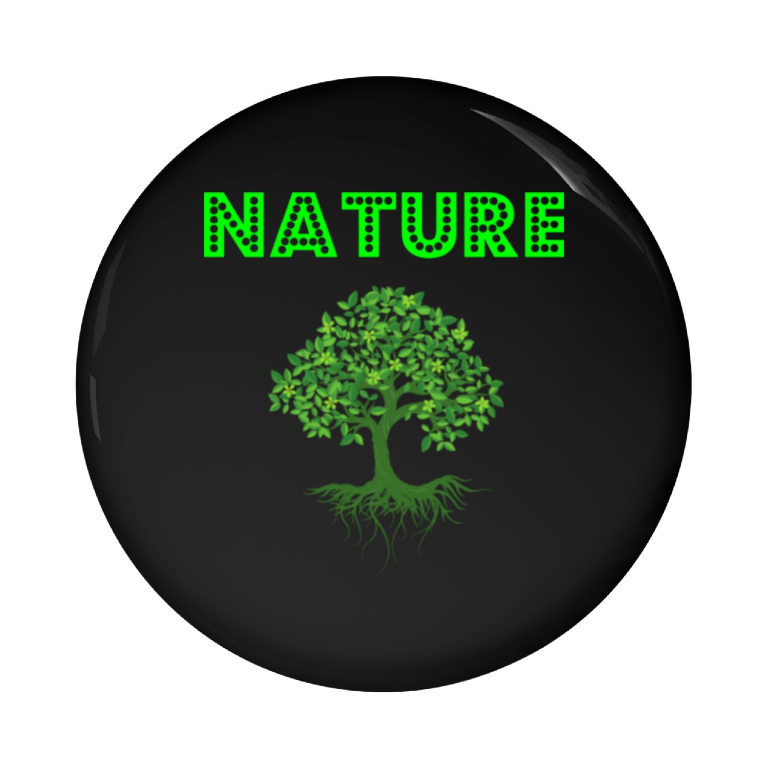 Nature Pin Buttons