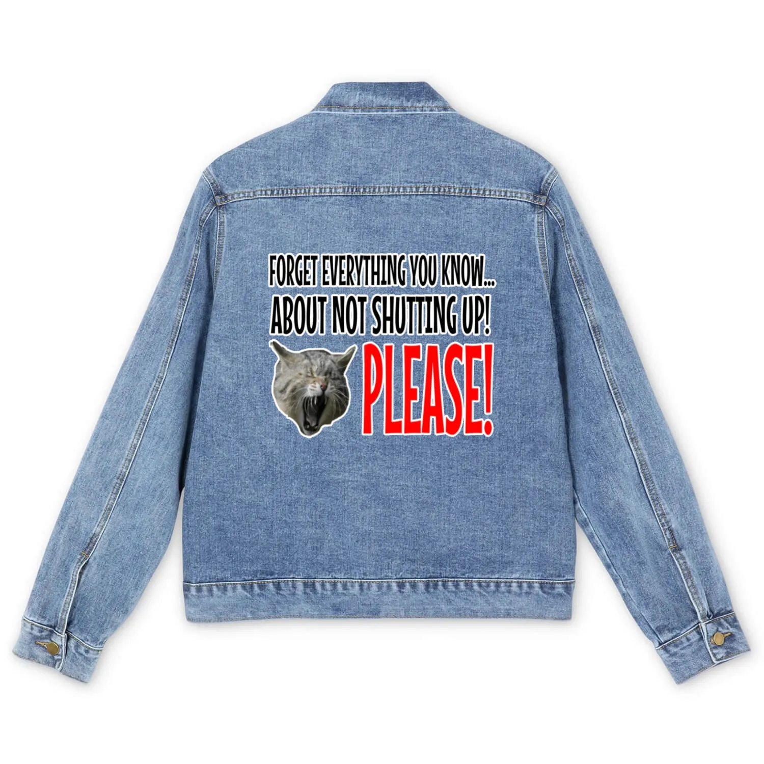 FORGET EVERYTHING YOU KNOW! Men's Denim Jackets