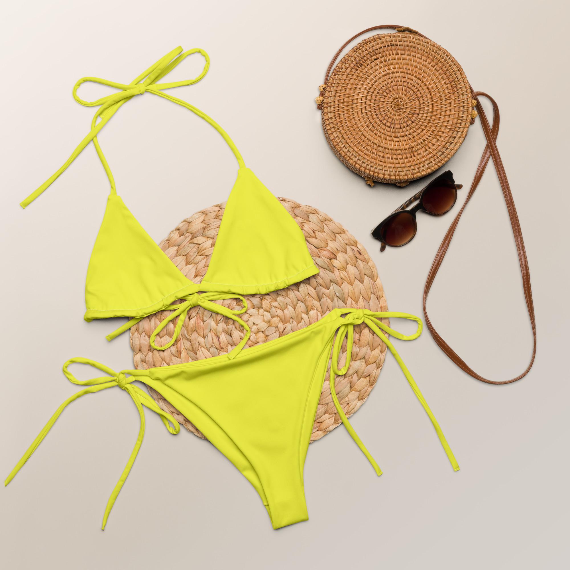 Neon String bikini