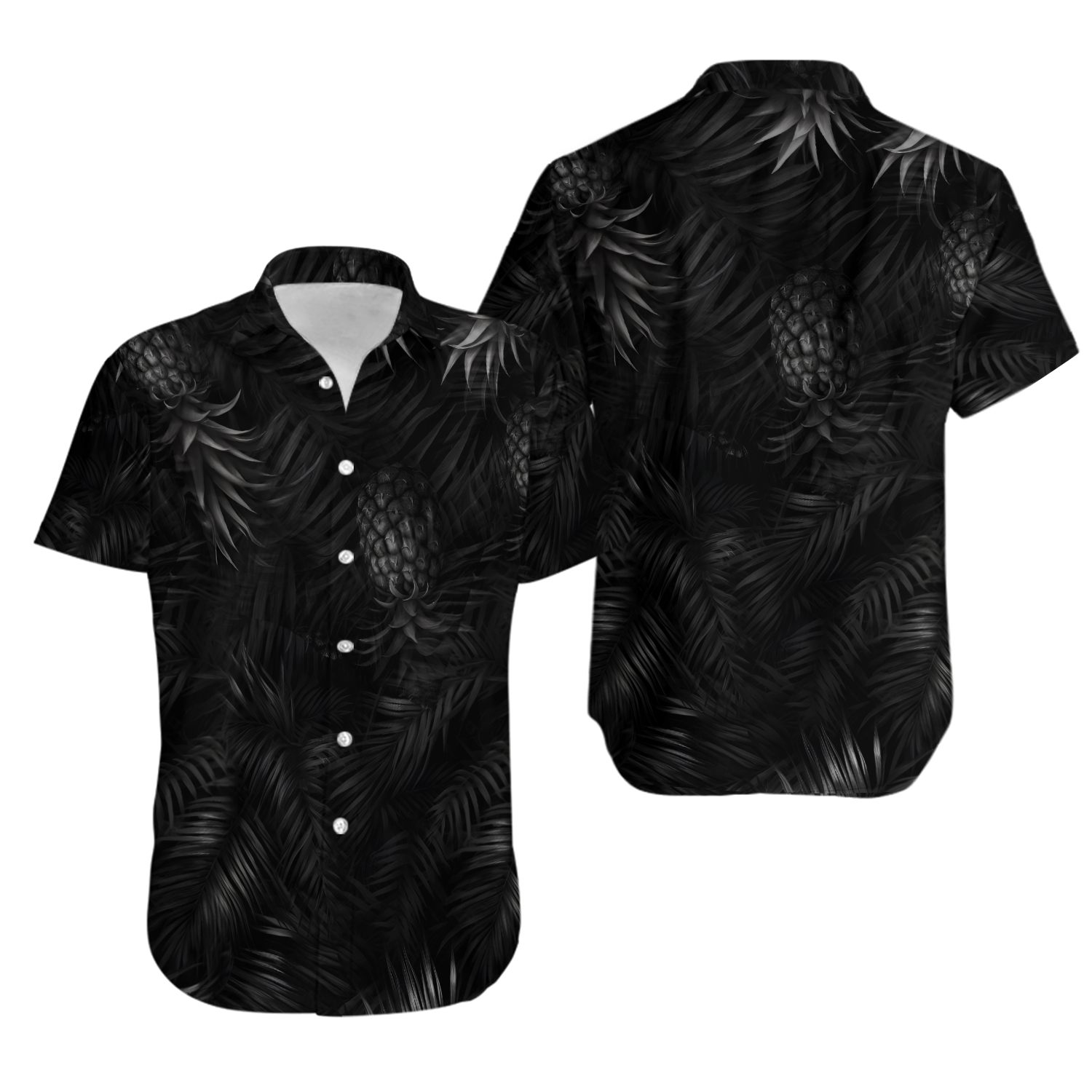 Upside Down Pineapple Men's Hawaiian Shirt