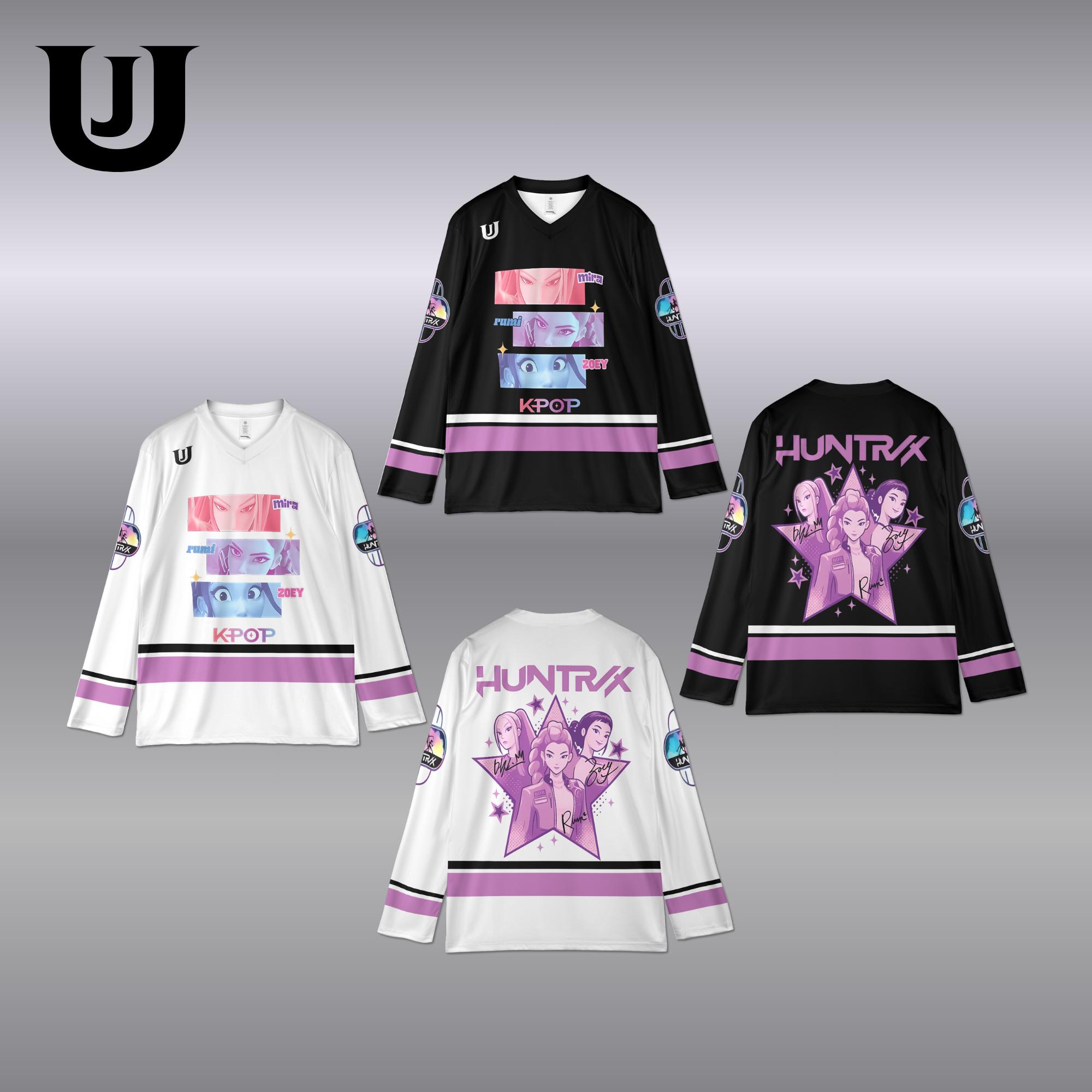 Kpop Demon Hunter 2025 Hockey Jersey, HUNTRX Shirt, Hunter Hockey Jersey, Jinu Shirt, Kpop Huntrix Merch, Saja Mira, Saja boys Shirt