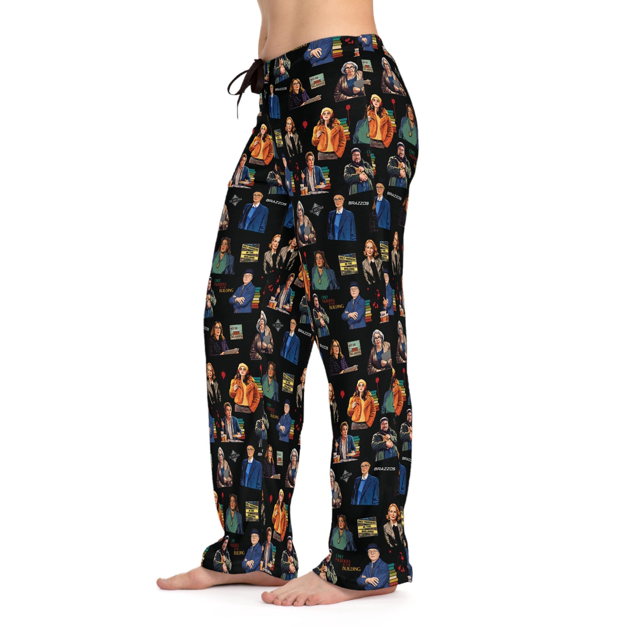 Women's Pajama Pants, Only Murders in the Building Fan Apparel, Sleepwear, Lounge Pants for Fans, TV Show Merch, Comfy PJ Bottoms