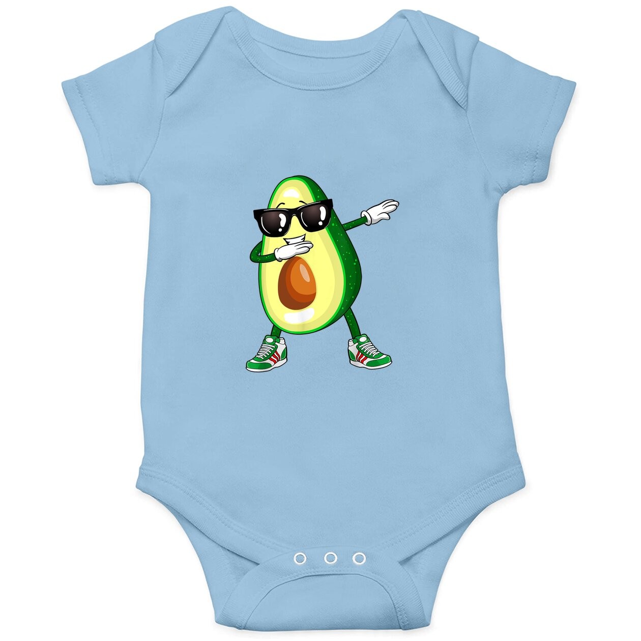 Dabbing Avocado Baby Bodysuit