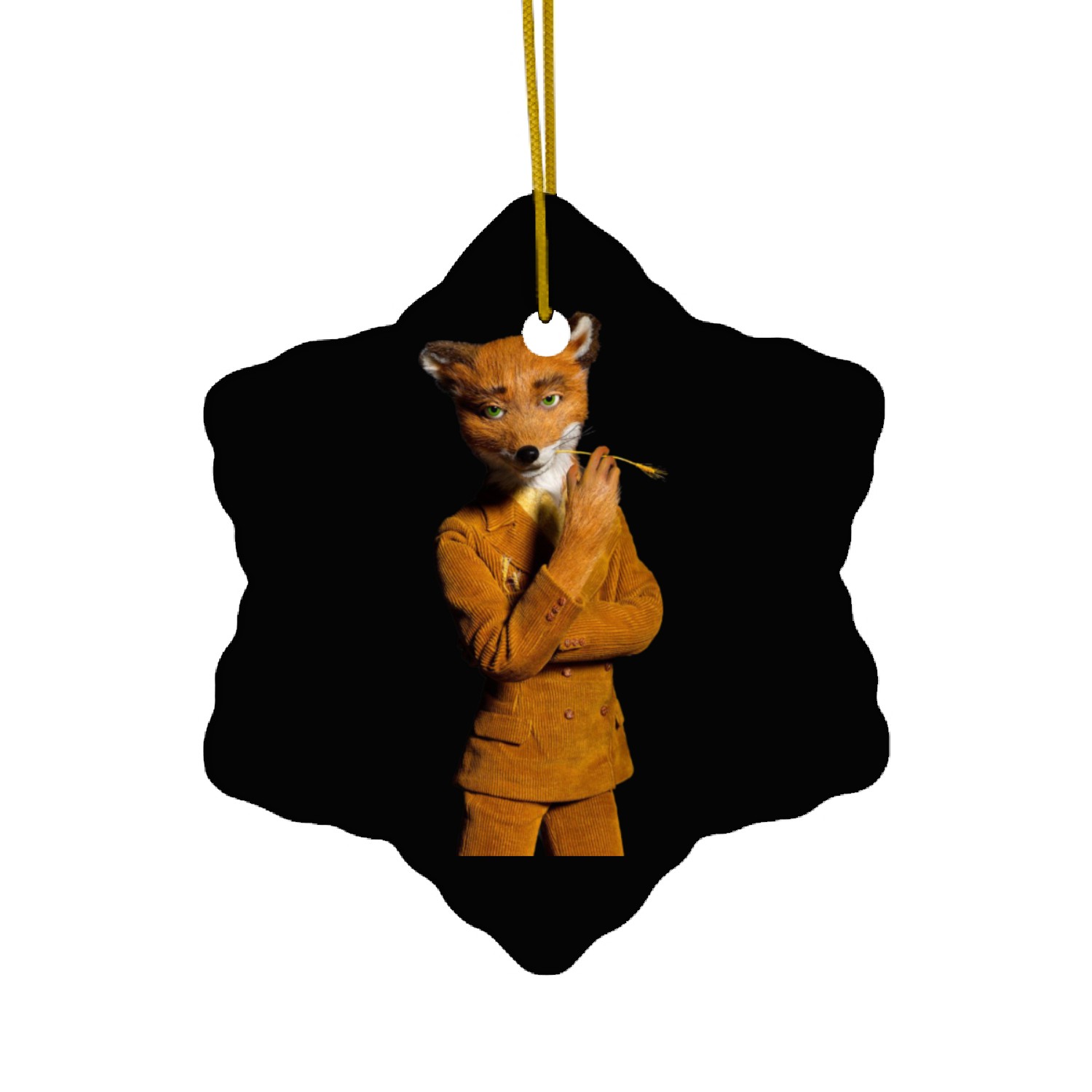 fantastic mr fox Ceramic Ornaments