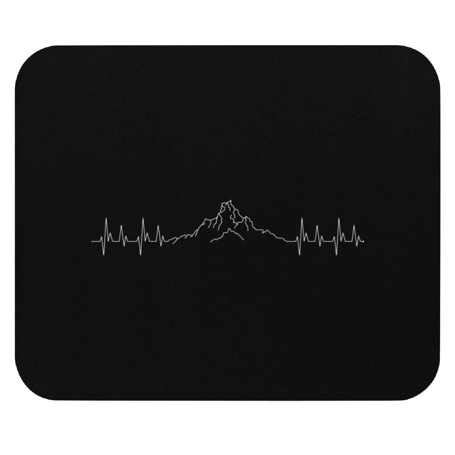 Heartbeat Mountain Mouse Pads