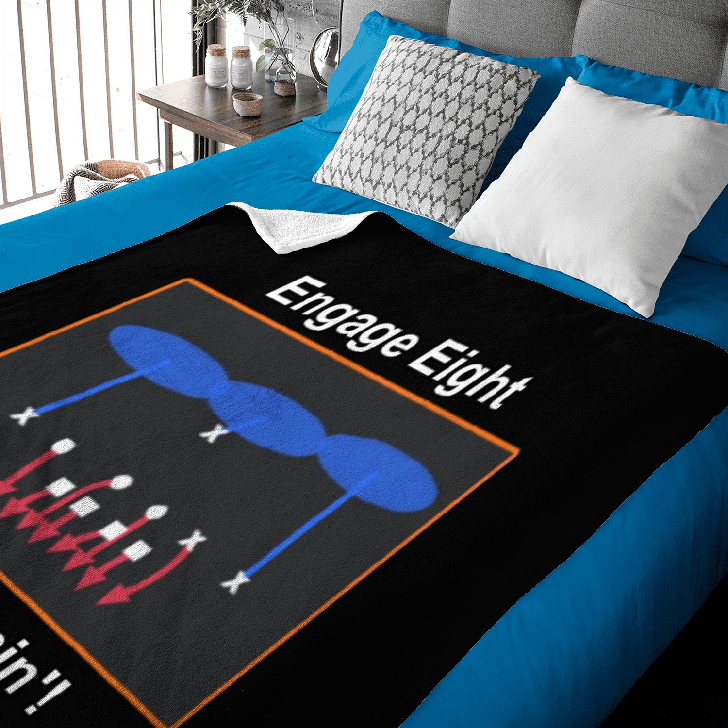 Engage Eight - We Comin (Football) Baby Blankets