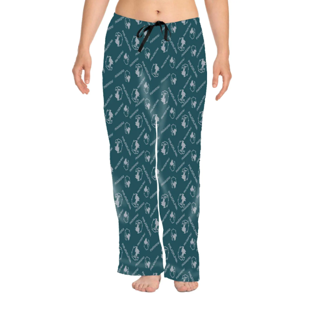 Philadelphia Pattern Women's Pajama Pants, Football Fan Gift
