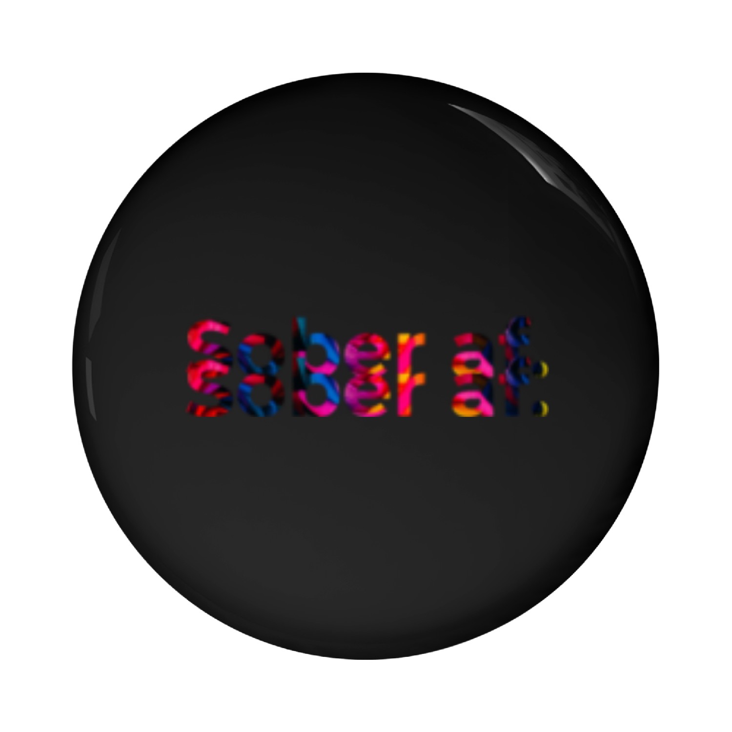 Sober af. Pride Pin Buttons