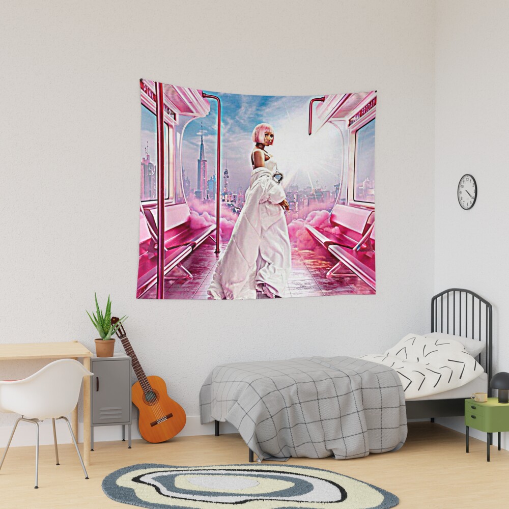 Pink Friday 2 Nicki Barbz Tapestry