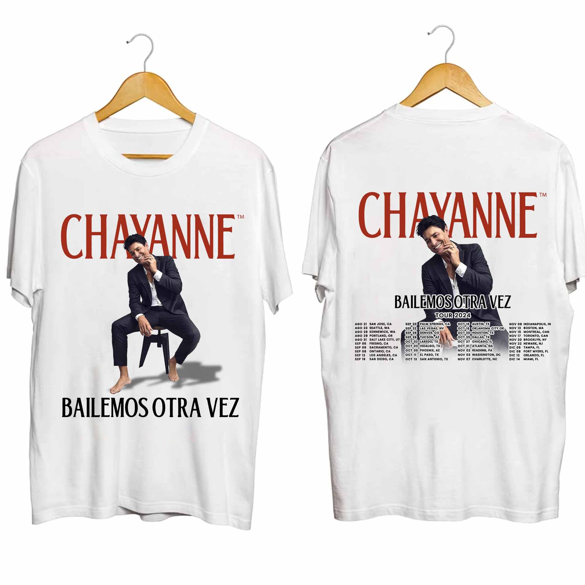Chayanne - Bailemos Otra Vez Tour 2024 Shirt