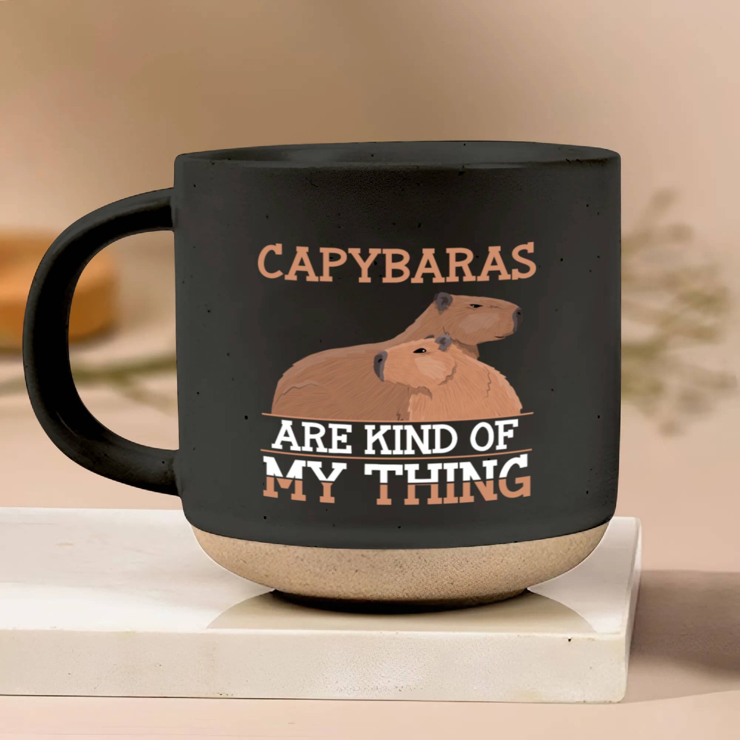 Capybara Lover Women Men Animal Love Pottery Mugs